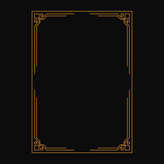 vector image,on black background, decorative