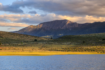 Last Light On Thompson Peak