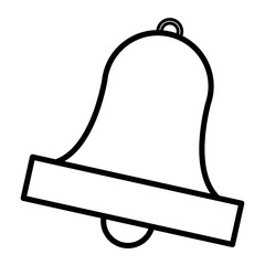 Wall Mural - bell icon image