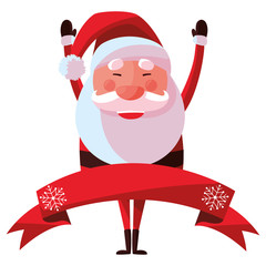 Sticker - Santa claus design