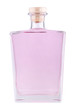 Pink Gin Bottle With white background and no label