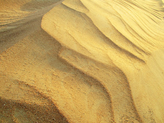 Desert Golden Sand Landscape