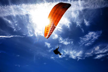 Paragliding On The Sky
