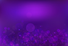 Purple Bubble Air Magic Stars Dust Light Shiny Blinking Glitter Fantasy Blurry Circle Luxury Abstract Background