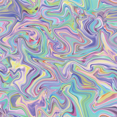 Wall Mural - marble seamless pattern in neon brightful colors.