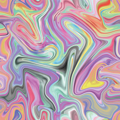 Wall Mural - marble seamless pattern in neon brightful colors.