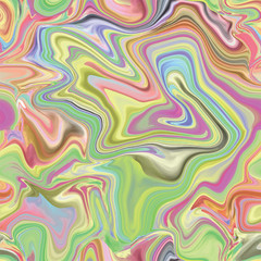 Sticker - Marble seamless pattern in neon brightful colors.