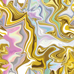 Wall Mural - marble seamless pattern in neon brightful colors.