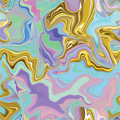 Wall Mural - marble seamless pattern in neon brightful colors.