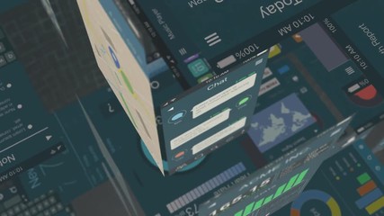 concept of mobile apps