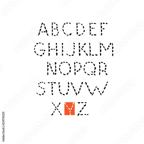 Download Hand Drawn Decorative Font Modern Letters Display Font Alphabet Letters Abc Poster Buy This Stock Photo And Explore Similar Images At Adobe Stock Adobe Stock PSD Mockup Templates