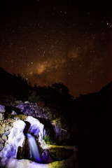 Wall Mural - The milky way. stars in the night sky