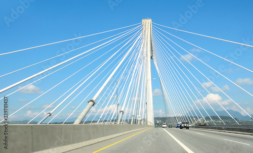 Dekoracja na wymiar  most-port-mann-w-vancouver