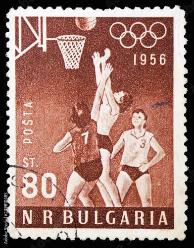 Fotografie, Obraz Basketball, Summer Olympic Games, Melbourne serie, circa 1956