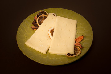  raw pastry on a plate