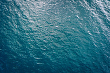 Aerial Drone View Of Beautiful Sea Wave Surface