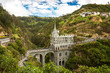 Las Lajas riverside church in Ipiales, Colombia