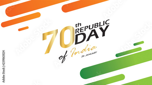Republic Day Of India Background Design Banner Or Poster 26 Th