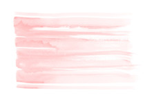 Soft Pink Stripe Watercolor Background - Paper Texture
