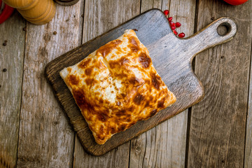 khachapuri layered georgian kitchen