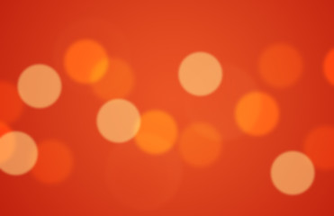 Wall Mural - Red abstract blurred light or bokeh for Christmas and Love background