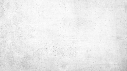 Wall Mural - texture of old white concrete wall for background