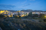 Fototapeta Do pokoju - View of spanish town in evening Mora de Rubielos Teruel Aragon Spain