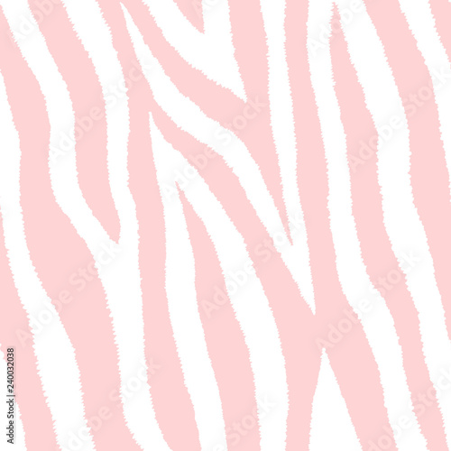 Seamless Pattern With Pastel Pink Zebra Fur Print Animal Leather Wallpaper Vector Illustration Adobe Stock でこのストックベクターを購入して 類似のベクターをさらに検索 Adobe Stock