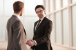 © ASDF - friendly handshake of business partners