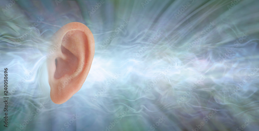 Audiology - if you could see what sound looks like - single flat ...
