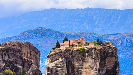 Monastery of the Holy Trinity i in Meteora, Greece