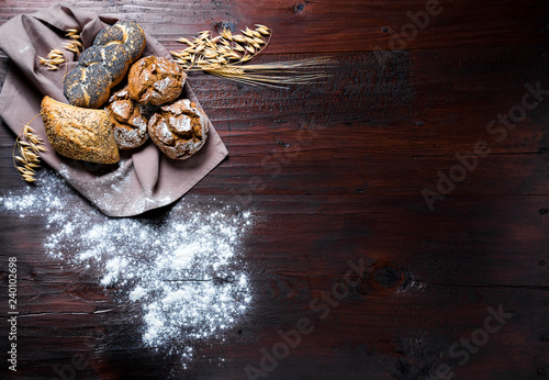 Cuadros en Lienzo Brot - Brötchen - Bäcker - Bäckerei - Gebäck - Backwaren