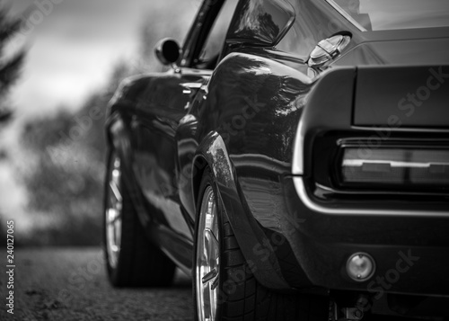 Fotografía 1967 Mustang vintage muscle car