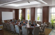 © vadim_fl - conference room, meeting room, interior visualization, 3D illustration