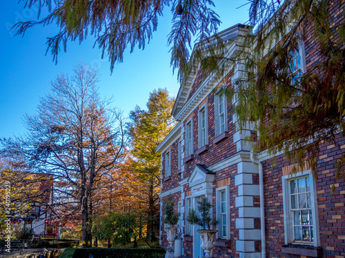 静岡県伊豆市 秋のテーマパークの風景 修善寺虹の郷 Stock Photo Adobe Stock