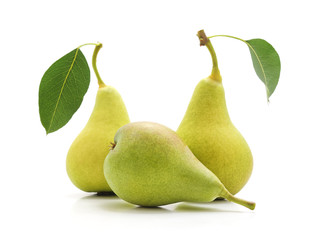 Poster - Three ripe pears.