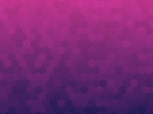 Purple Abstract Background. Geometric Hexagon Pattern. Vector Template