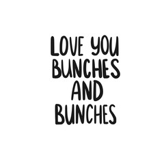 Wall Mural - I love you bunches