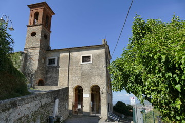 Sticker - Massa - Carmine church along Via Francigena