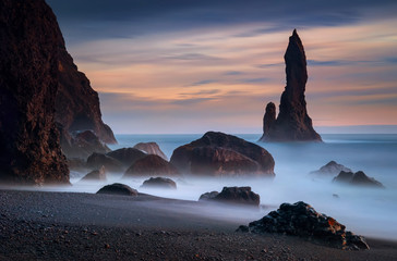 Wall Mural - reynisdrangar rocks