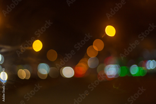 Artistic Style Defocused Urban Abstract Texture Blurred