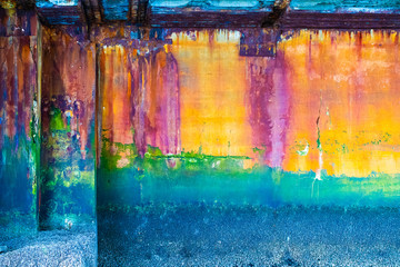 Beautiful Abstract Natural Colorful Wall