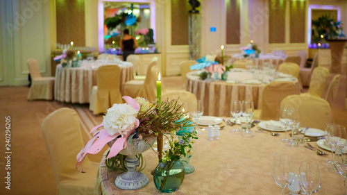 The Luxury Wedding Reception Dinner Table Setup Buy This Stock
