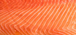 Natural Atlantic Norwegian Salmon Fillet Texture or Pattern