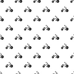 Sticker - Kid tricycle pattern seamless vector repeat geometric for any web design