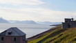 Landschaft Barentsburg auf Spitzbergen