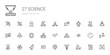 © NinjaStudio - science icons set
