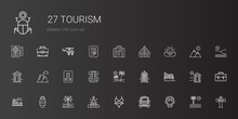 Tourism Icons Set