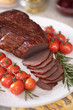 © Мария Переродина - Roastbeef sliced with cherry tomatoes