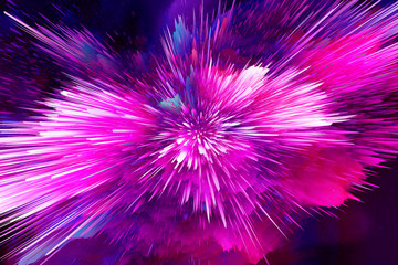 Wall Mural - space bright fantasy abstract background